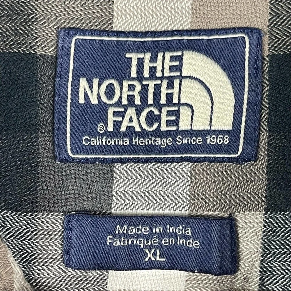 The North Face Mens‎ XL Long Sleeve Button Up Shirt Regular Fit Multicolor Plaid